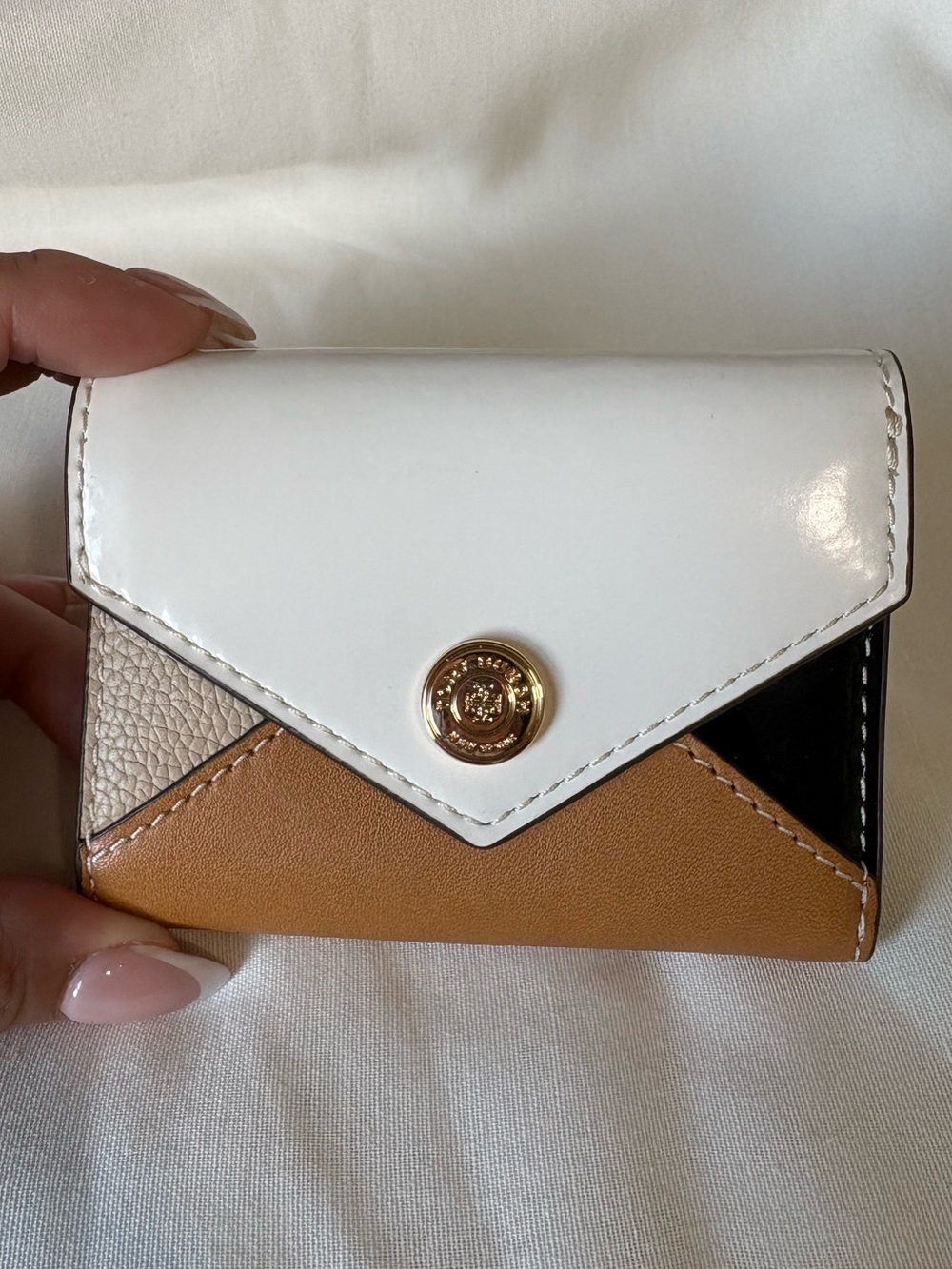Tory Burch Small Colorblock Envelope Wallet